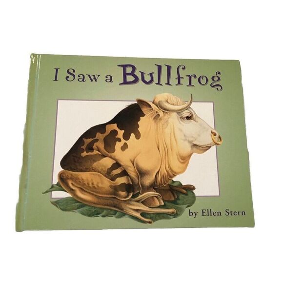 I Saw a Bullfrog  Hardcover Children’s Book By Ellen Stern NEW W9780375821738 - Picture 5 of 10